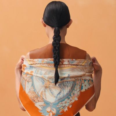Aloha double face scarf 90, View: video, view 2 of 7